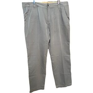 Royal Robbins Convoy All Season Hiking Pants Men's 42x34 Green Cotton Blend